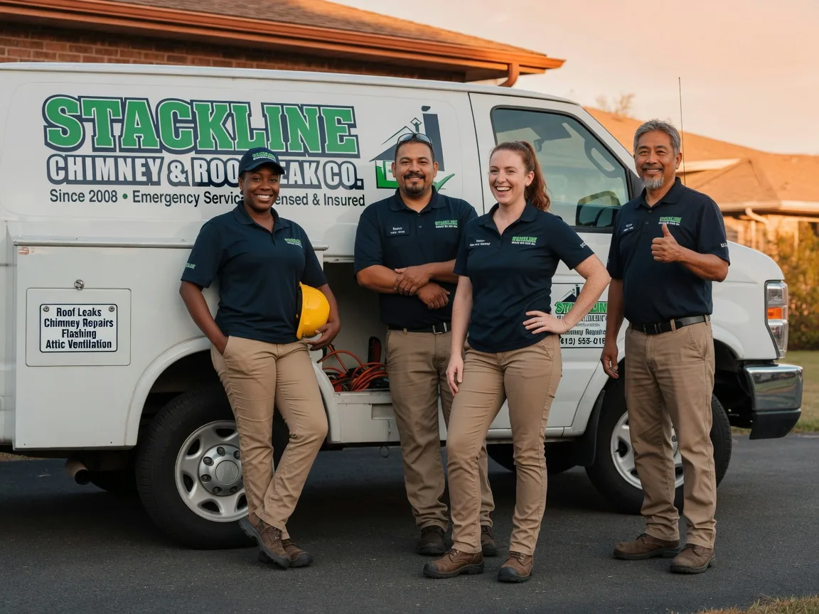 Chimney flashing repair company in Johnson City, NY
